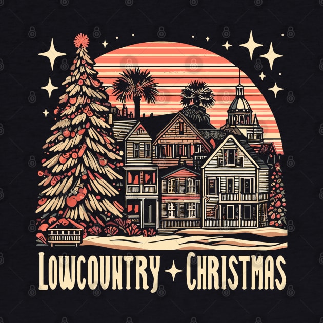 Lowcountry Christmas Starry Charleston Xmas by SubtleSplit